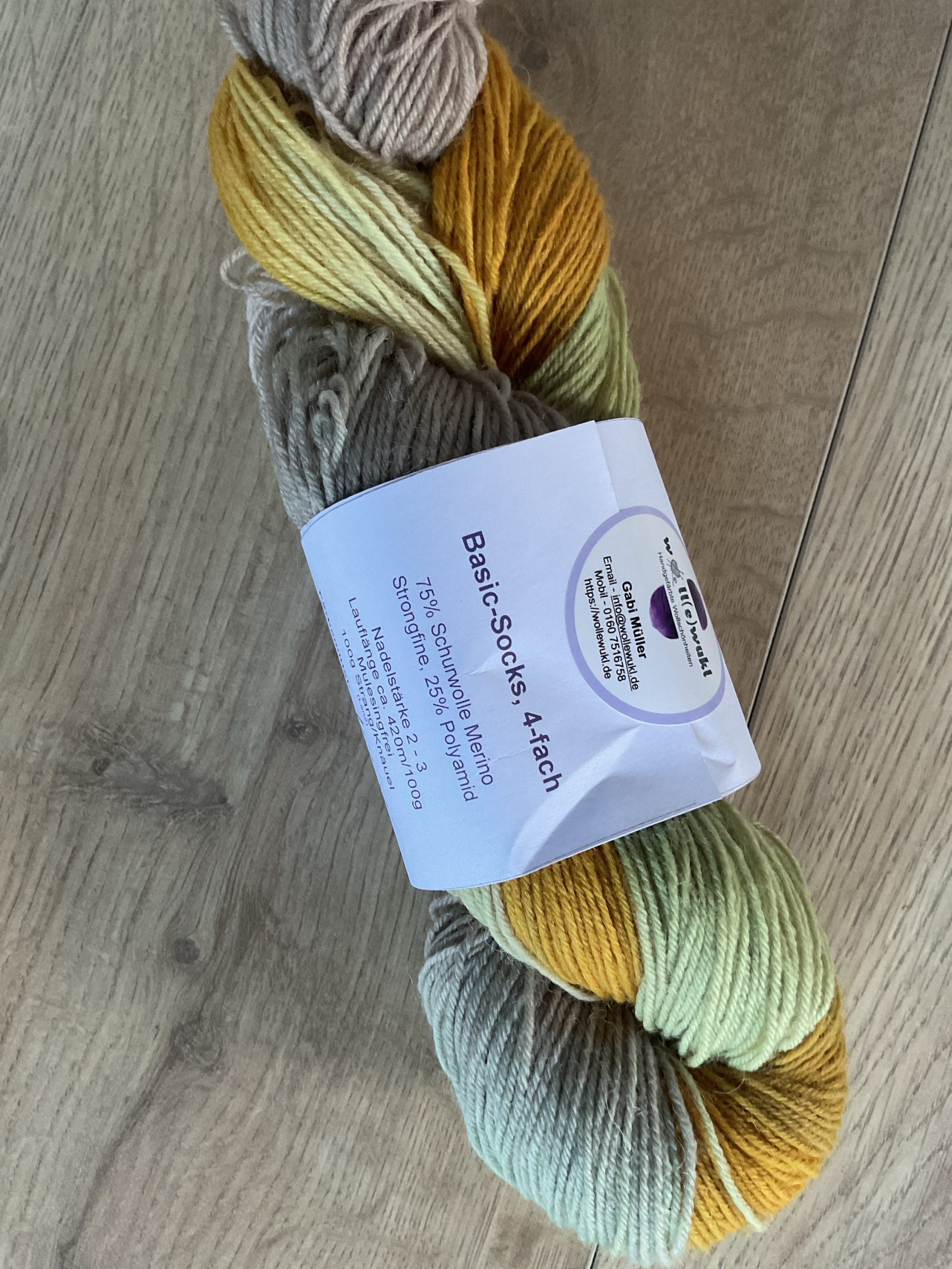 Sockengarn Basic 4-fach