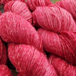 Merino mit Leinen