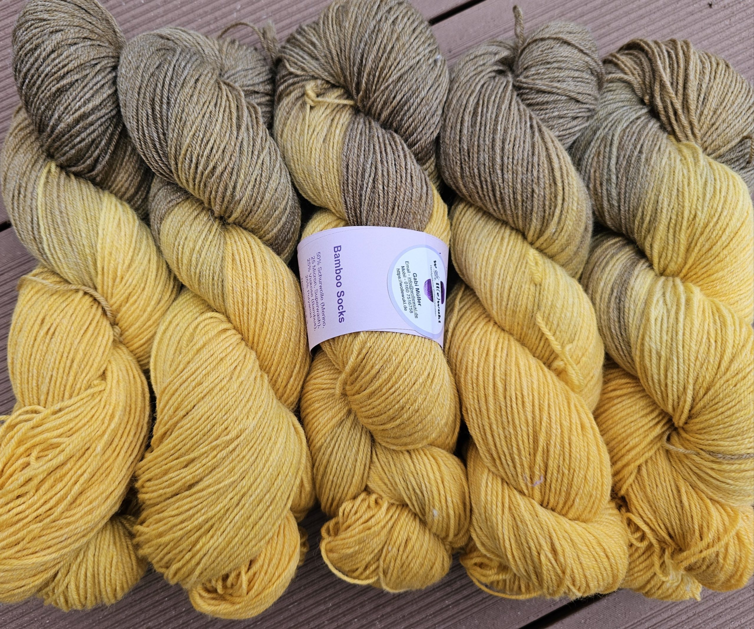 Bamboo Socks 4-fach
