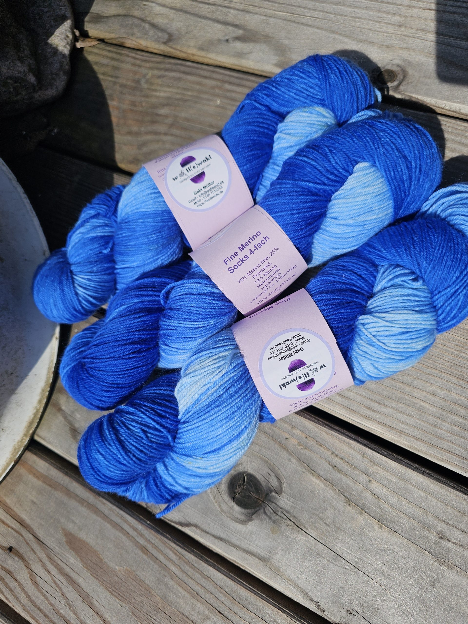 Fine Merino Socks 4-fach – Bild 2