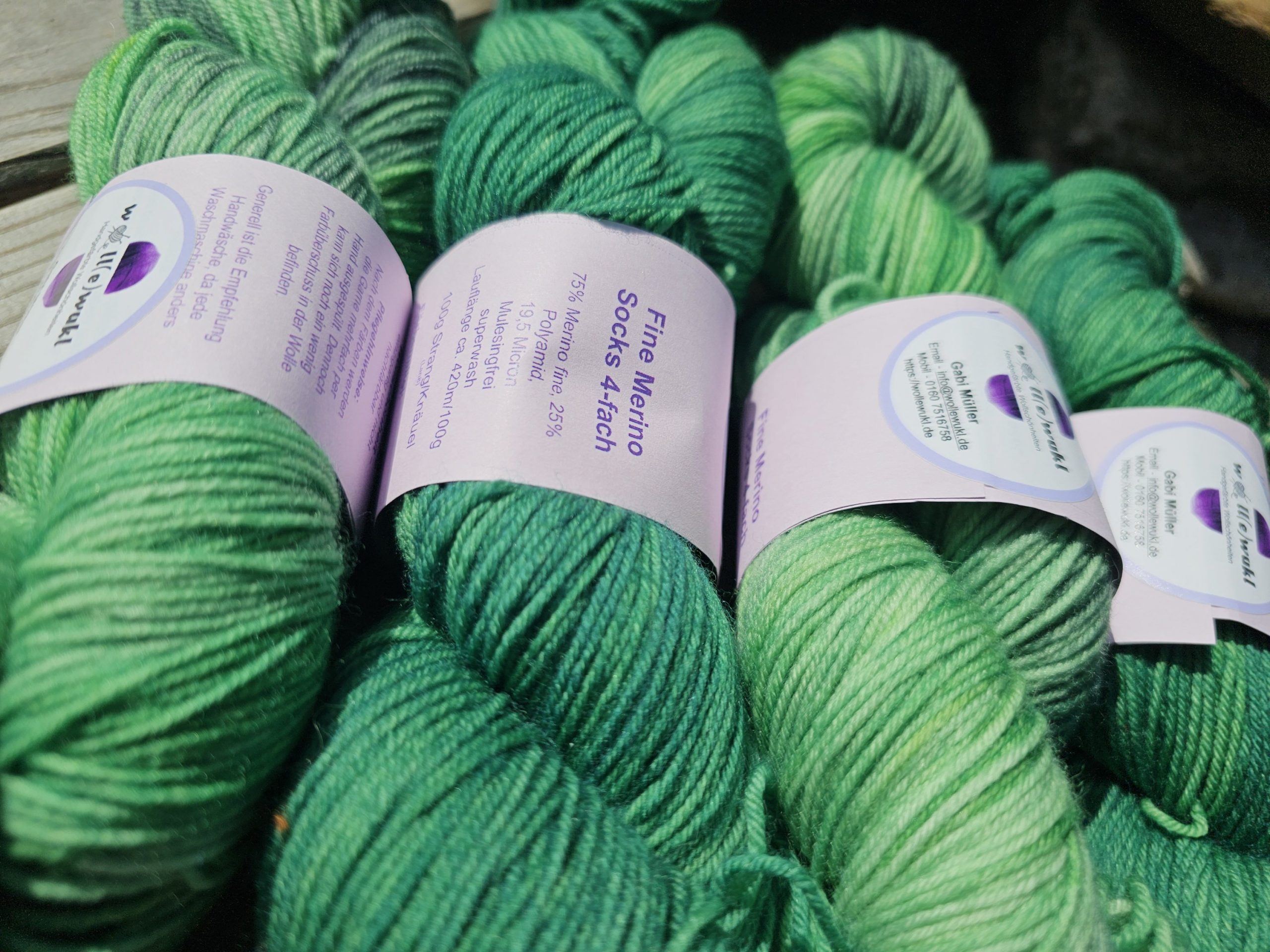 Fine Merino Socks 4-fach – Bild 2